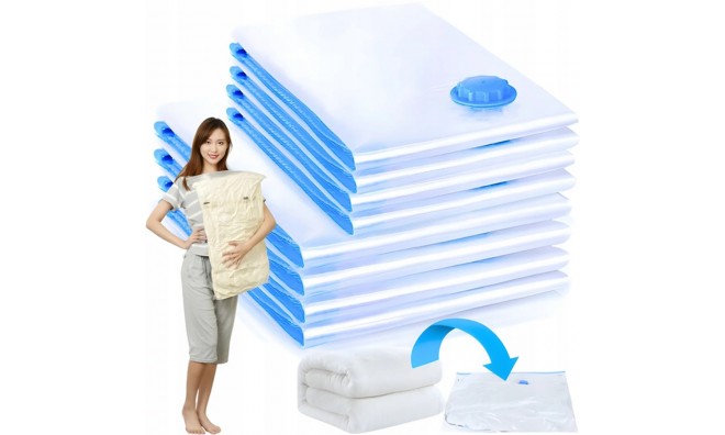 10db nagyméretű vákuumos tárolózsák