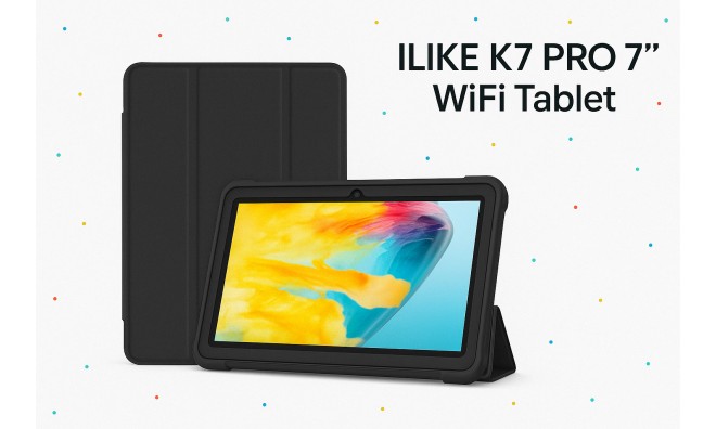 ILIKE K7 7'' WiFi Tablet tokkal