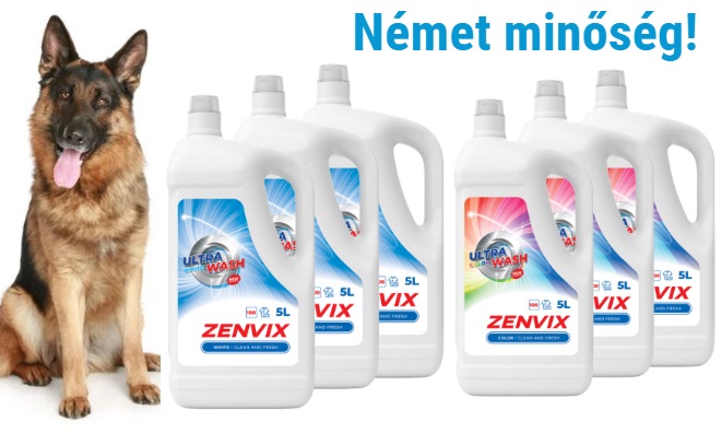 Zenvix Mosógél 3x5L Pack