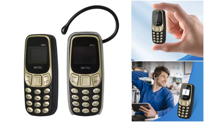 MKTEL Mini mobil fülhallgatóval