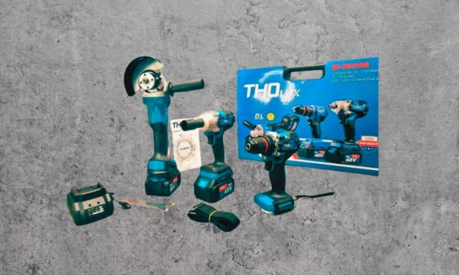 THO akkumulátoros szerszámszett