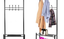 Masszív vas ruhafogas, állvány