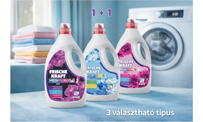 1+1 Frische Kraft Waschmittel Gel