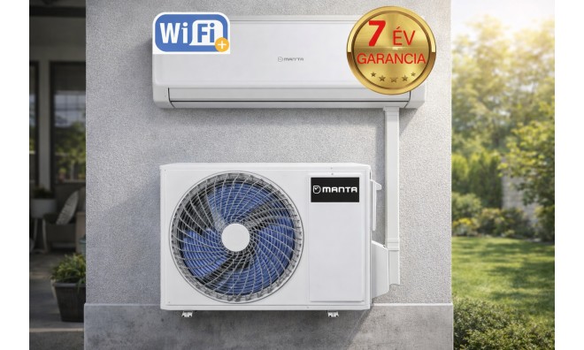 MANTA BAC012NN A++ hűtő/fűtő klíma