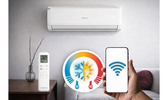 MANTA BAC012NN A++ hűtő/fűtő klíma 2