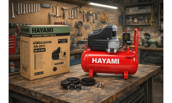 HAYAMI légkompresszor – 50L