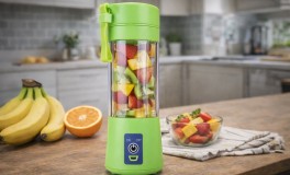 Hordozható akkus mini turmixgép USB