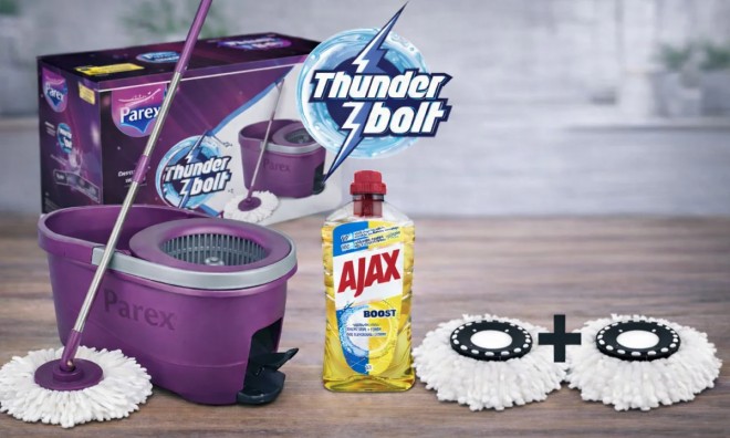 Parex Thunderbolt Felmosó Szett