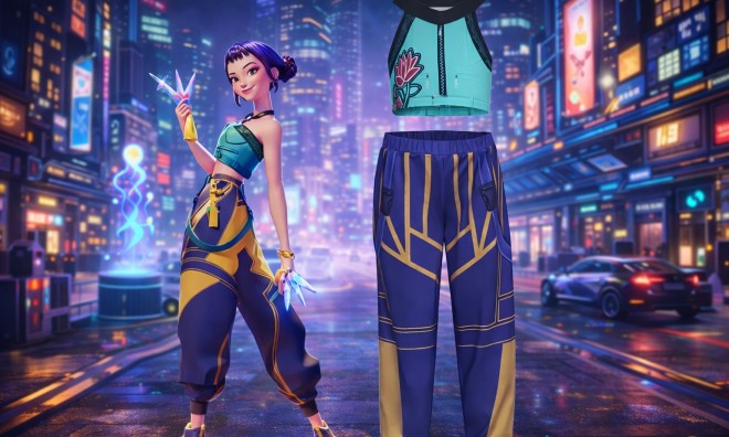 KPOP Demon Hunters – Zoey jelmez