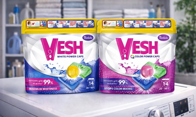 4x14 db Vesh mosókapszula