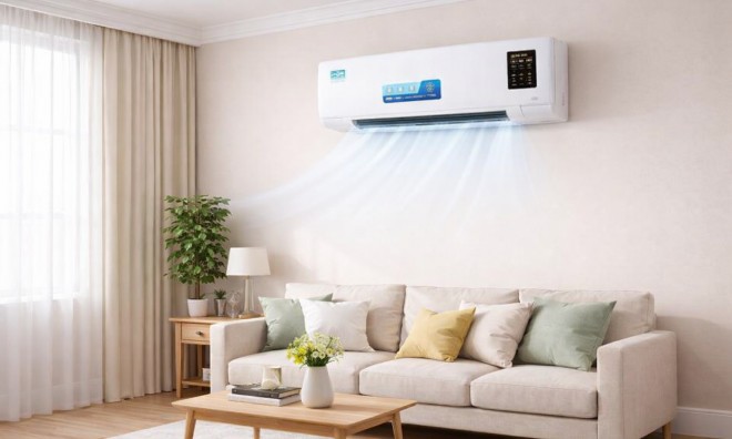 Fali Fűtő Hűtő készülék 1800W-os