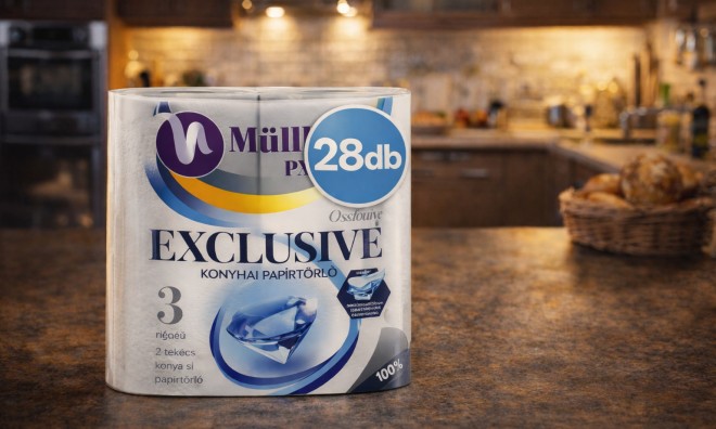 28 db Müller Exclusive Papírtörlő