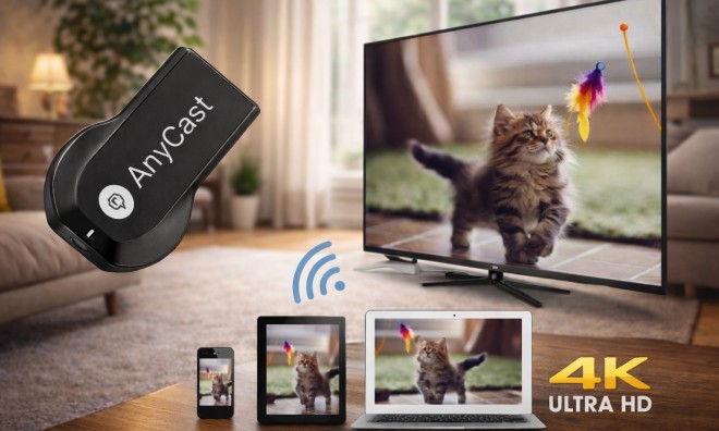 AnyCast-HDMI Smart Box TV okosító