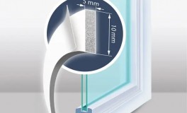 5db Öntapadós ajtó- ablakszigetelő