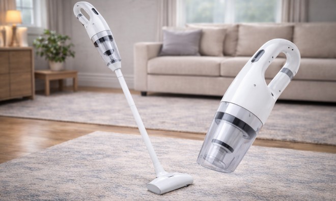 Újratölthető Kézi Porszívó 120W