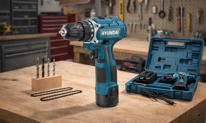 Hyundai Akkus fúró-csavarózó