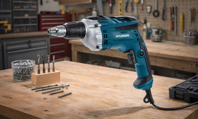 Hyundai gipszkarton csavarozó