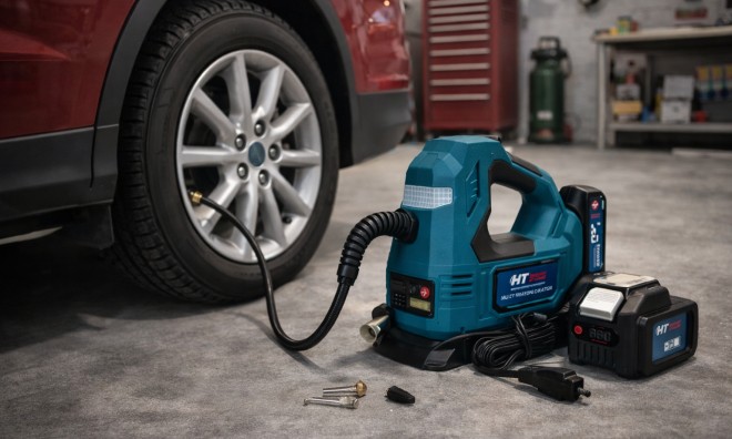 Hitman Akkumulátoros Kompresszor