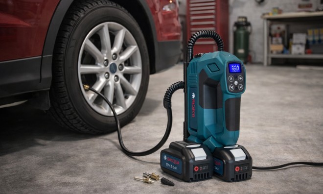 Hitman Akkumulátoros Kompresszor 2