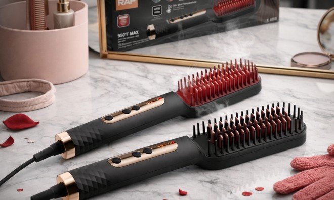 Raf elektromos hajegyenesítő kefe