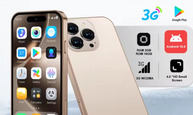 2025 SERVO S16 Mini 4.0 okostelefon