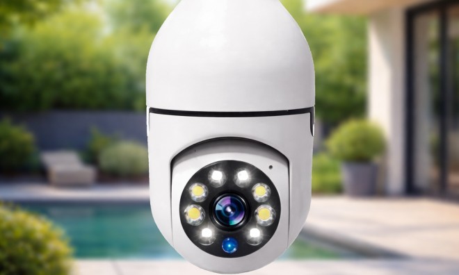 1+1 Villanykörte Forgatható Kamera