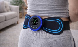 Hordozható nyak- és derékmasszírozó