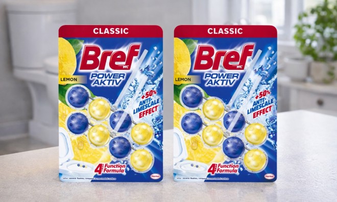 1+1 Bref Power Aktív WC Tisztító