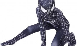 Fekete Pókember jelmez gyerekeknek