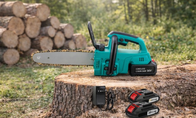 THO 2x48V akkus láncfűrész