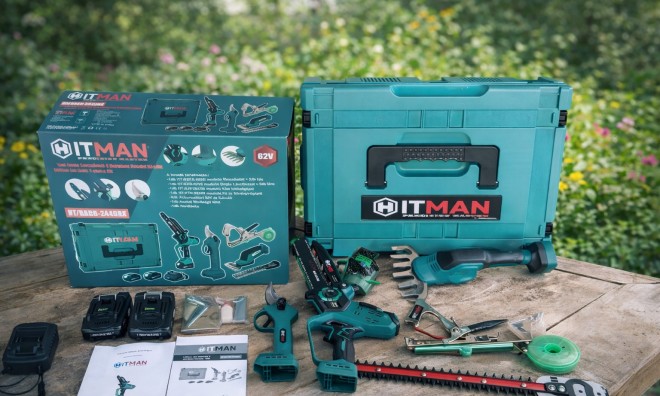 Hitman Akkus Kerti Szerszám Készlet