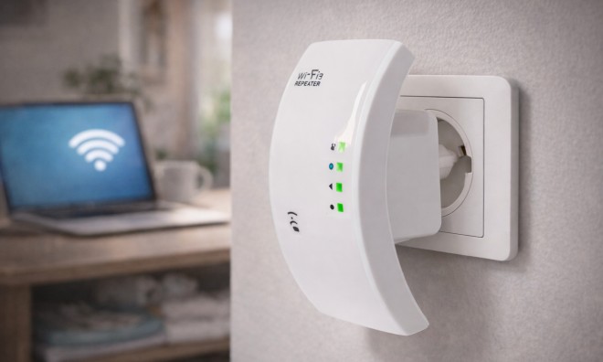 1+1 Szuper Erős WiFi Jelerősítő