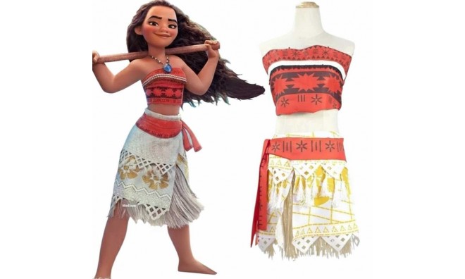 Gyerek Moana Vaiana jelmez szett