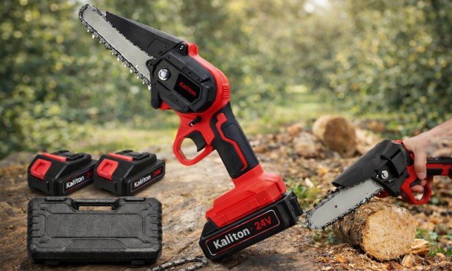 Kraftech mini láncfűrész KTBCHS48V