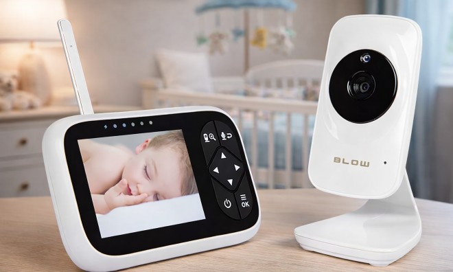 BLOW Kamerás Elektronikus Bébiőr