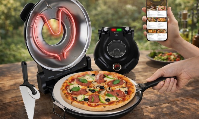 RUHHY Elektromos Pizza Sütő