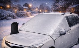 Mágneses Autós téli-nyári takaró