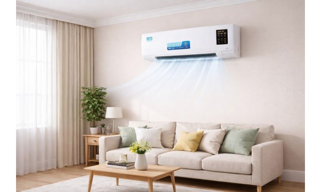 Fali Fűtő Hűtő készülék 1800W-os