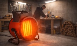 Kerámia fűtőbetétes ipari hősugárzó