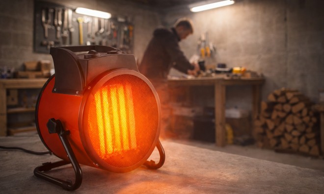 Kerámia fűtőbetétes ipari hősugárzó