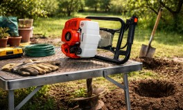 Haina Benzinmotoros talajfúró