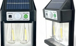 Napelemes kerti Fali lámpa