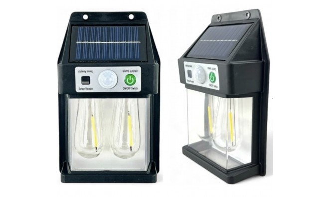 Napelemes kerti Fali lámpa