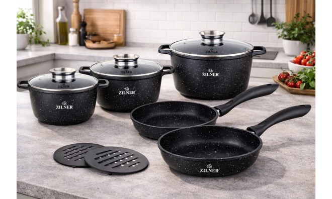 Zilner alumínium edénykészlet