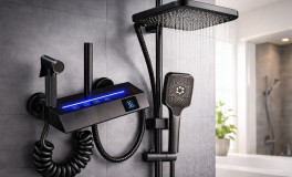 Prémium Piano zuhanyszett 