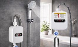 Azonnali elektromos zuhanymelegítő