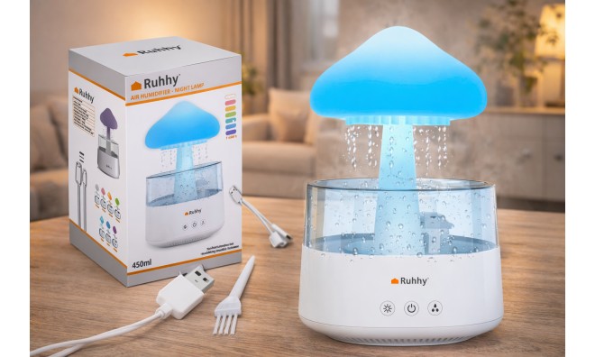 Légnedvesítő - éjszakai lámpa