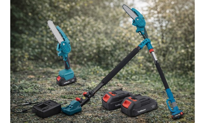 Magassági ágvágó szett 2 akkus 48V