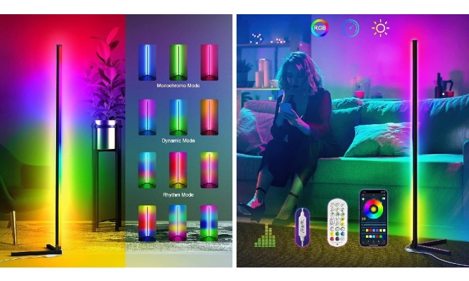 Színváltós LED Saroklámpa 2