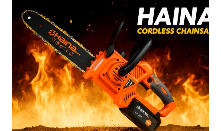 Haina dupla akkus 12'' láncűrész